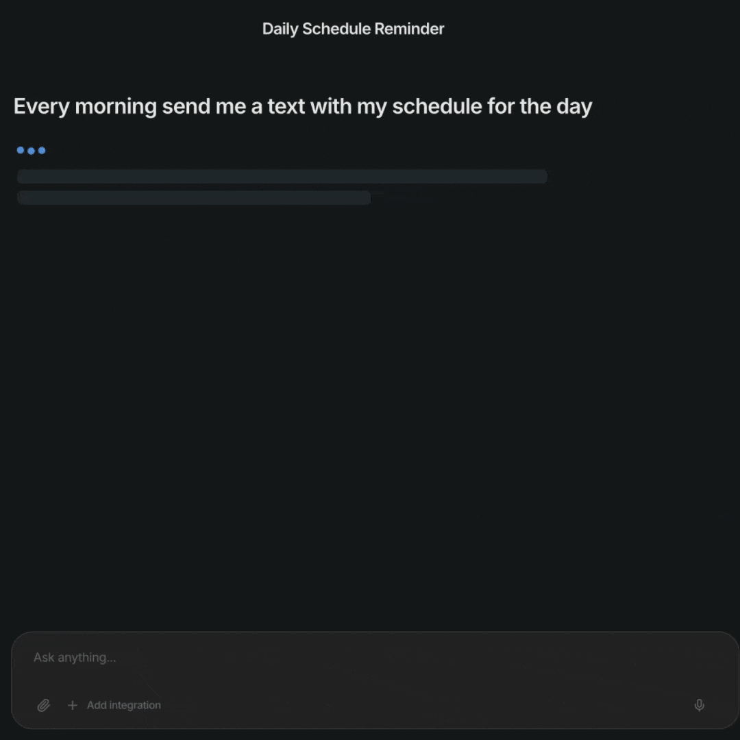 Create automated workflows demonstration